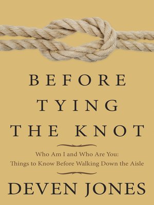 cover image of Before Tying the Knot